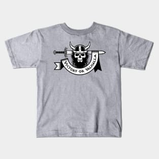 Victory or Valhalla Viking Kids T-Shirt